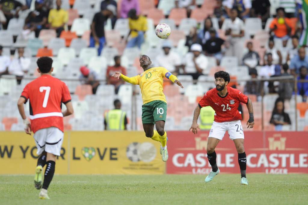 Football match at Cape Town Stadium